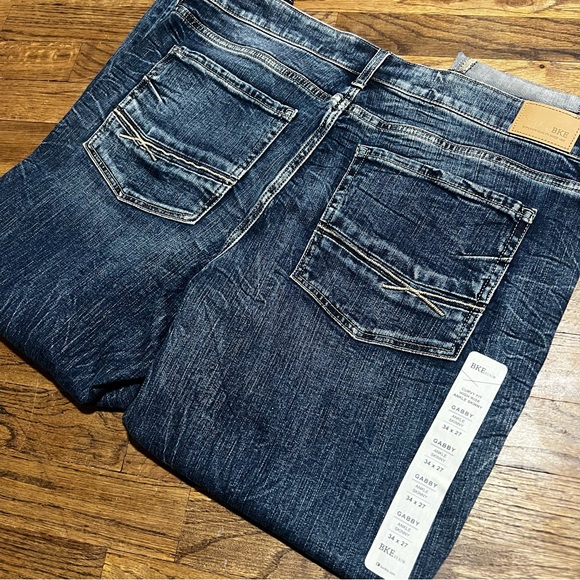 BKE Gabby Curvy Fit High Rise Ankle Skinny Jeans Size 34 x 27 - Picture 4 of 5